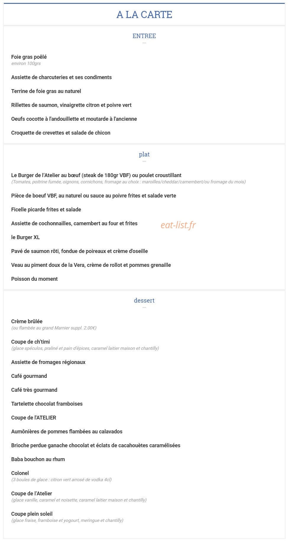 L'atelier du 22 — carte page 2