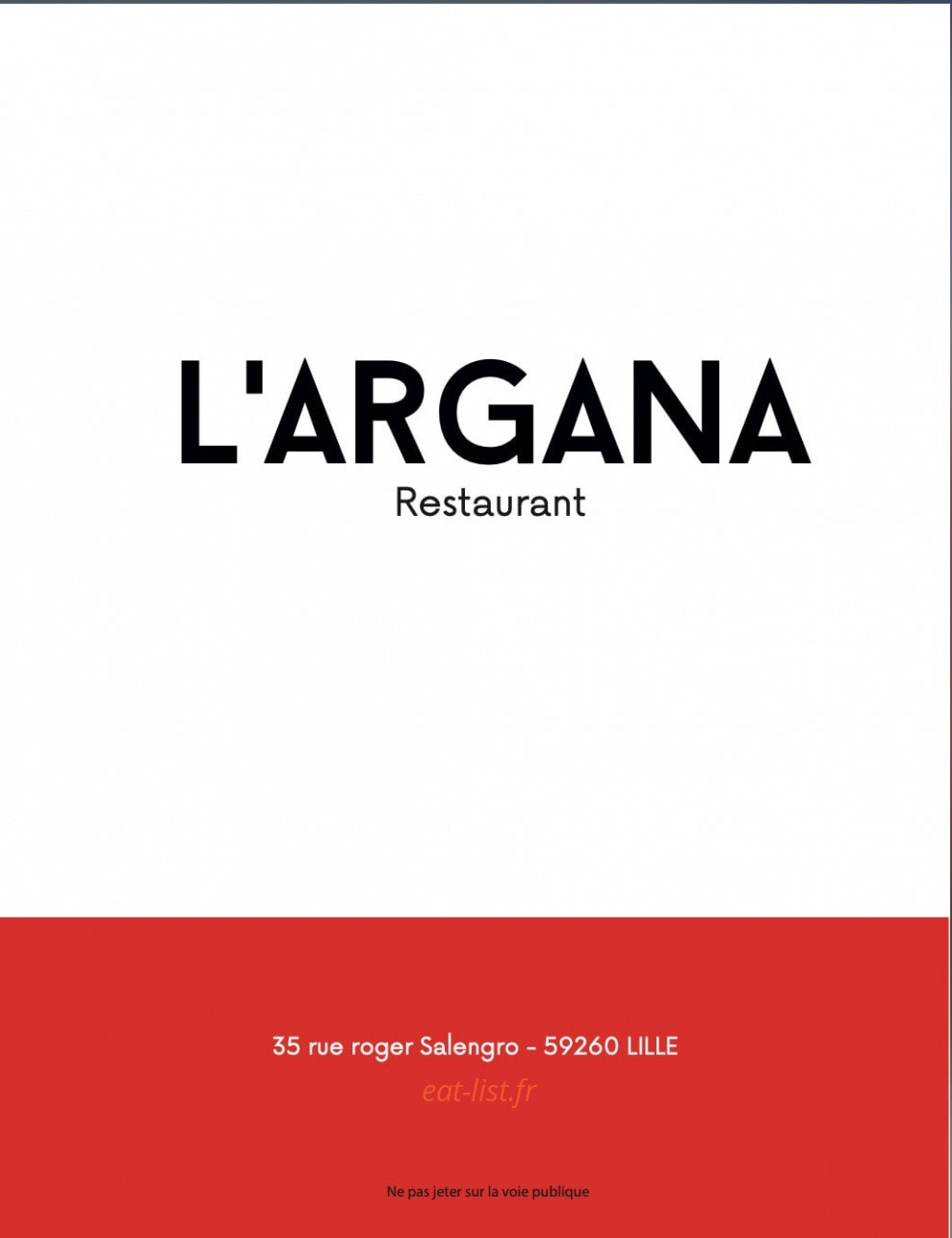 L'argana — carte page 1