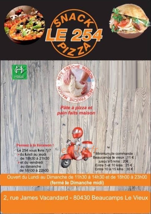 Le 254 — carte page 1