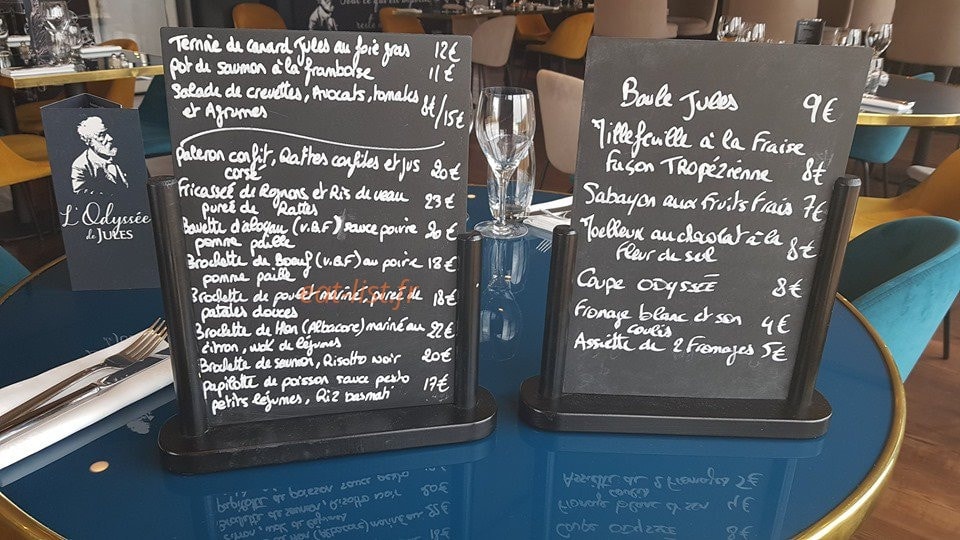L'Odyssée de jules — carte page 1