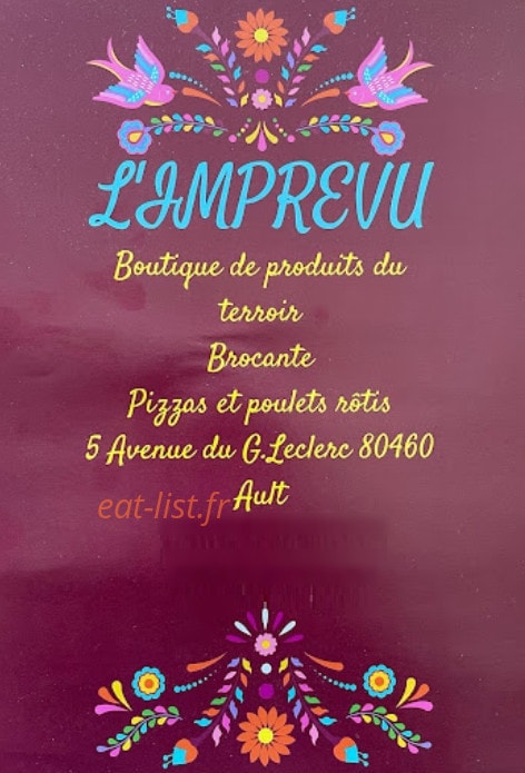 L'Imprévu — carte page 1