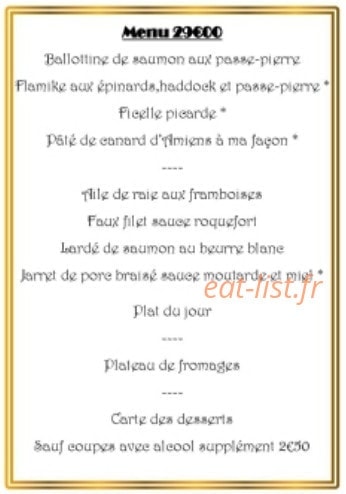 Chés Troés Piots Coéchons — carte page 2