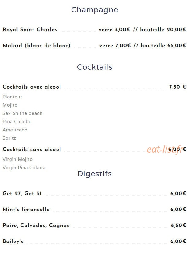 Domaine de la Mer — carte page 11
