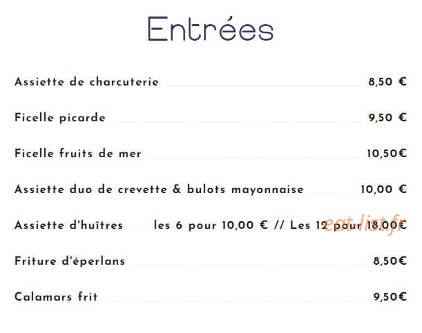 Domaine de la Mer — carte page 1