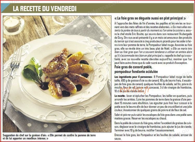 Aubergade — carte page 5