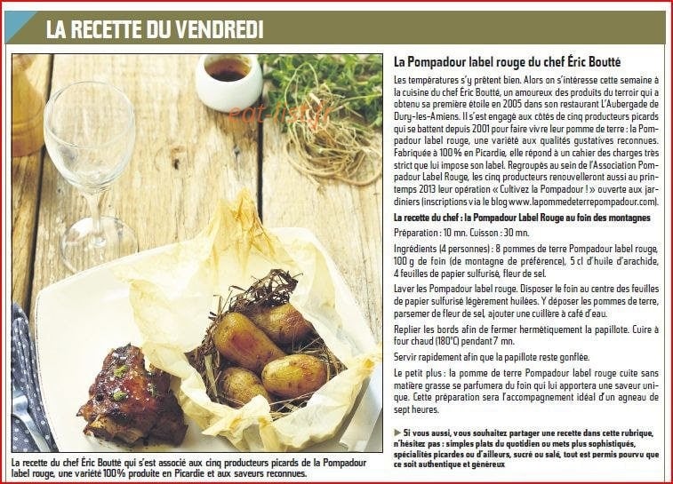 Aubergade — carte page 6