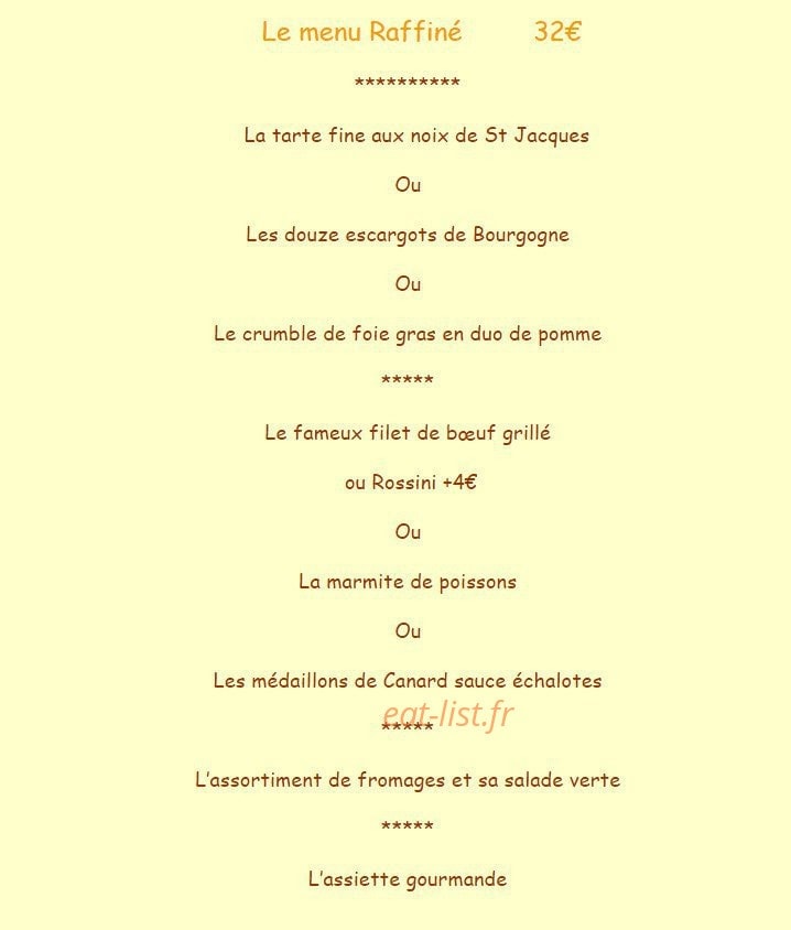 L' Estrella — carte page 2