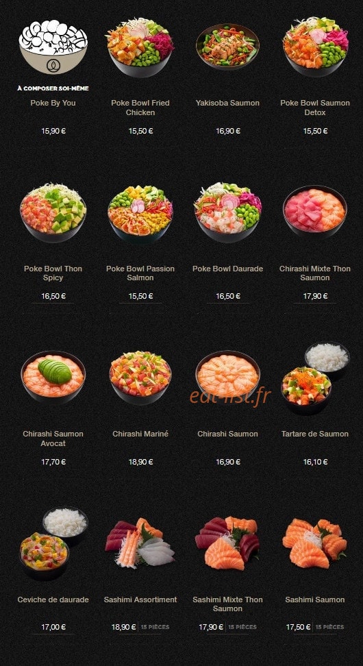 Sushi Shop — carte page 12