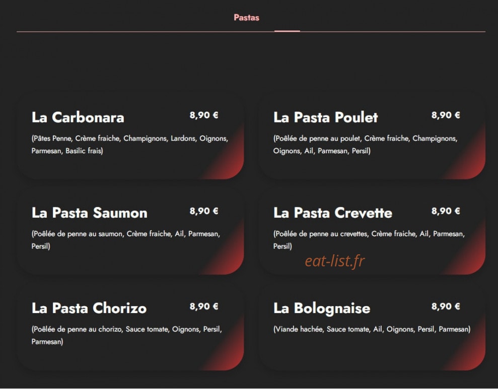Best Pizza Original — carte page 5