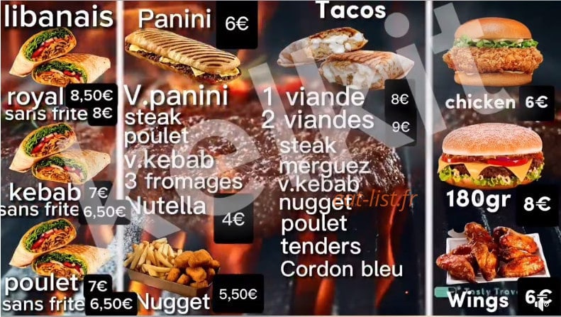 Kelkit Kebab — carte page 2