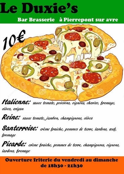 Le Duxie's — carte page 2