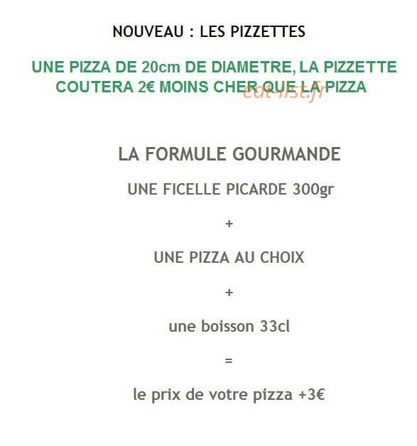 Pizza et plus — carte page 5