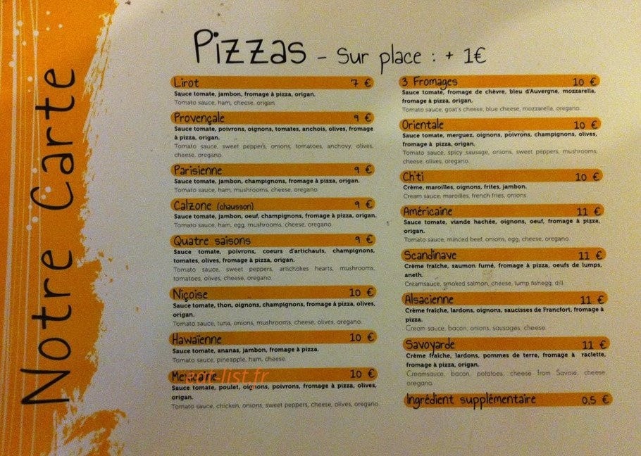 Le Lirot — carte page 1