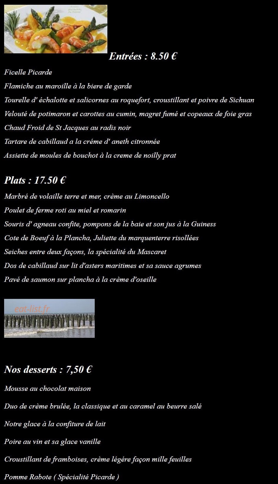 Le Mascaret — carte page 2