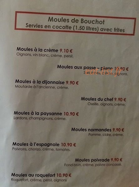 Le Ptit Ridin — carte page 2