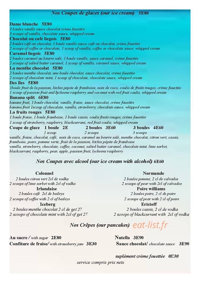 Pause en Baie — carte page 4
