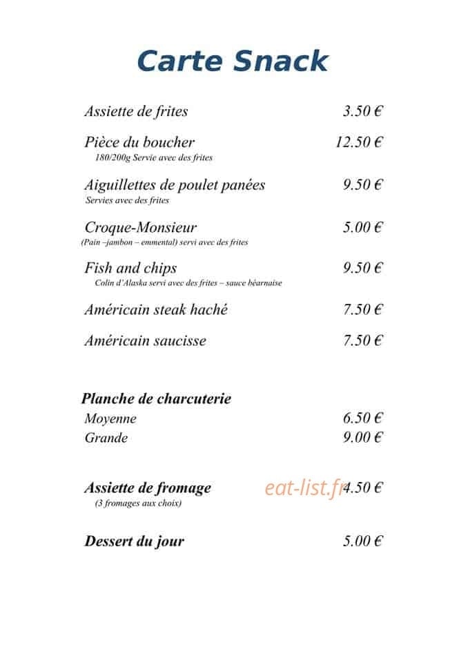 Jessy's — carte page 2