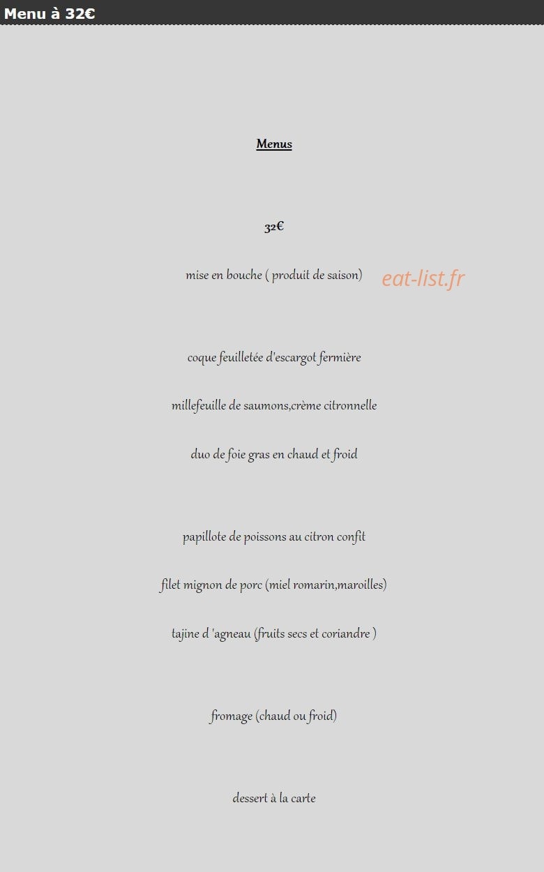 L'Atelier Gourmand — carte page 7