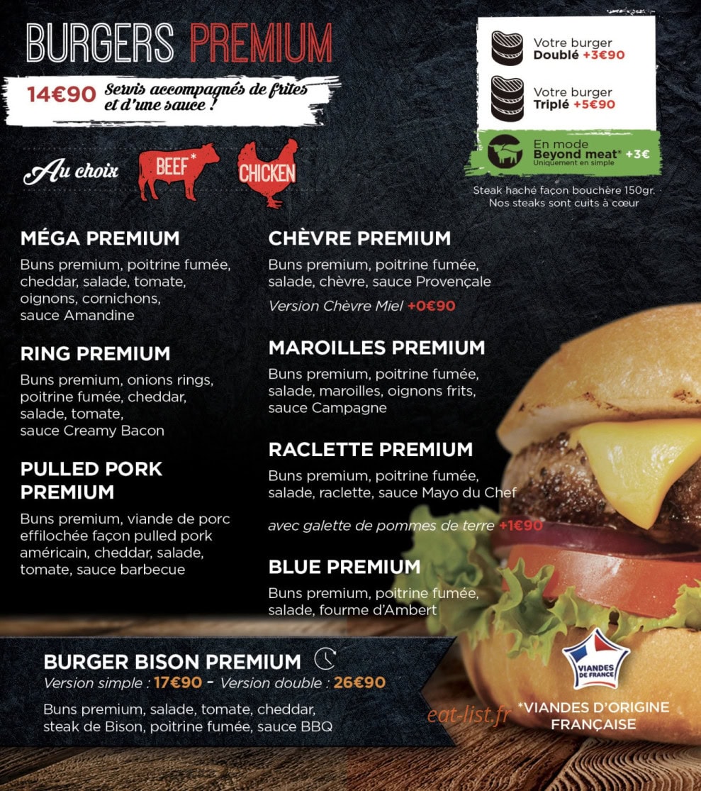 Chez Amandine — carte page 5