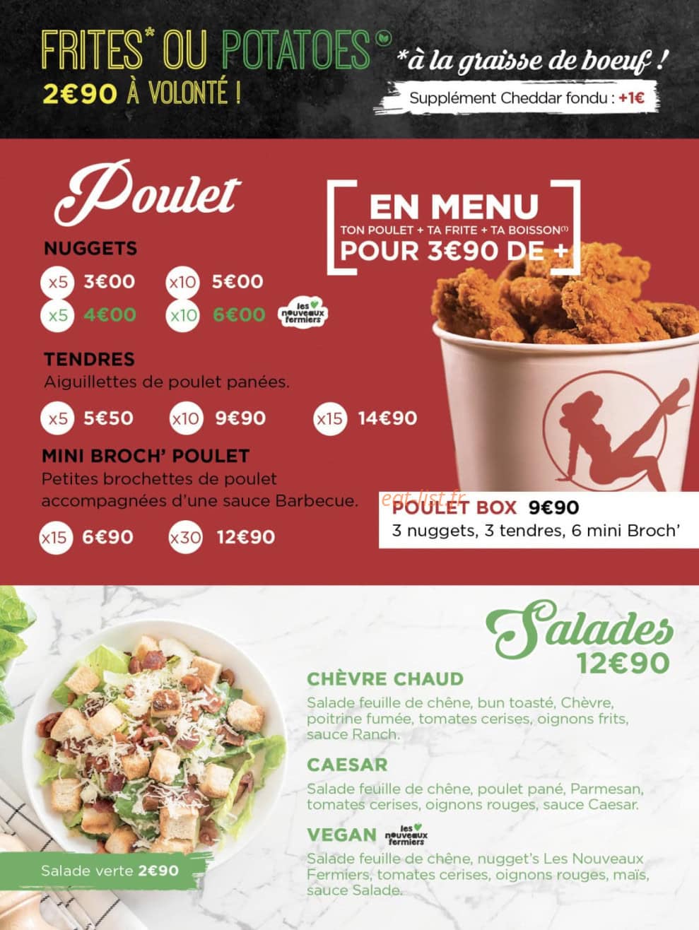 Chez Amandine — carte page 4