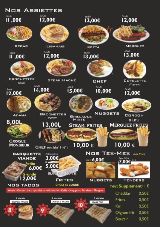 Istanbul Grill — carte page 2