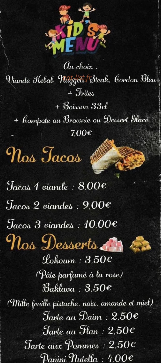 Keb’Appétit — carte page 6