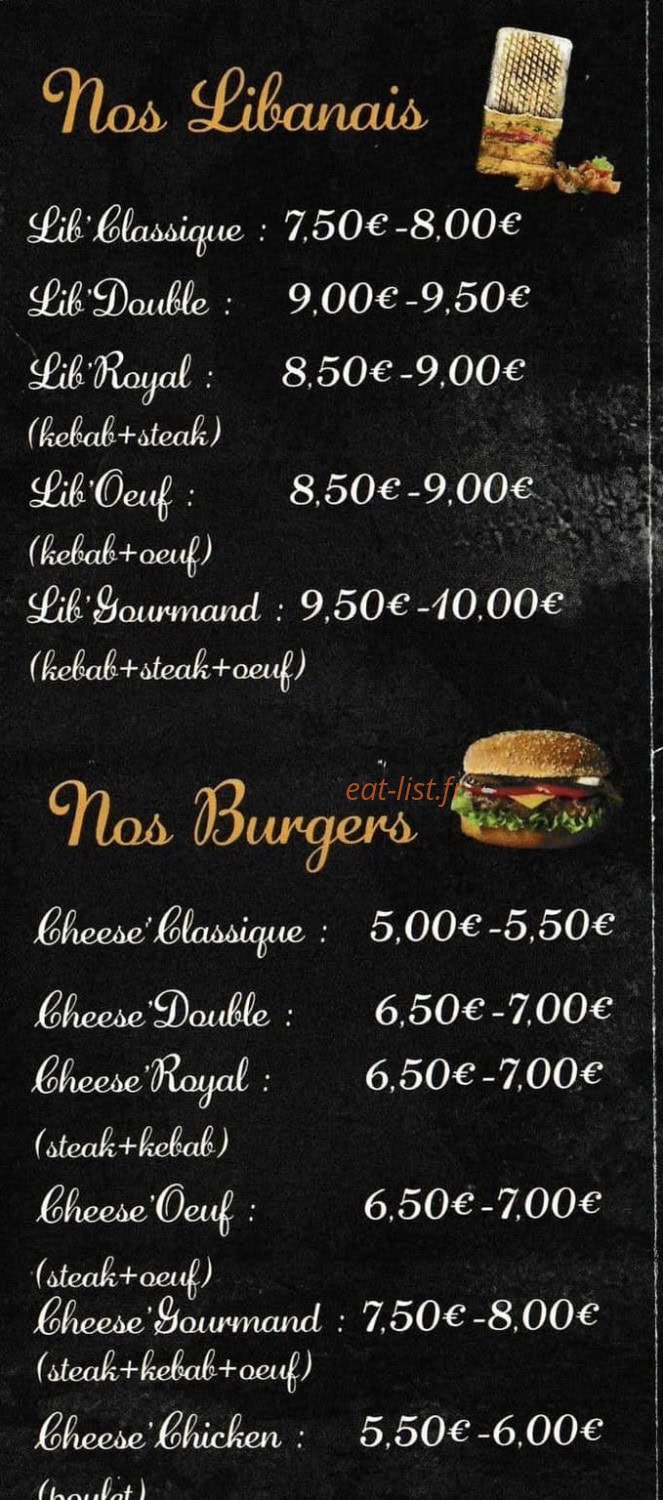 Keb’Appétit — carte page 3