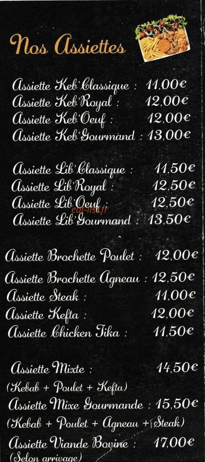 Keb’Appétit — carte page 5