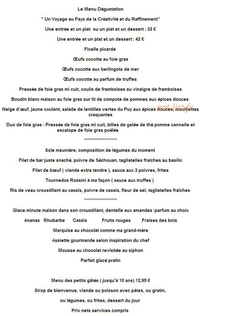 La Croix d'Or — carte page 2