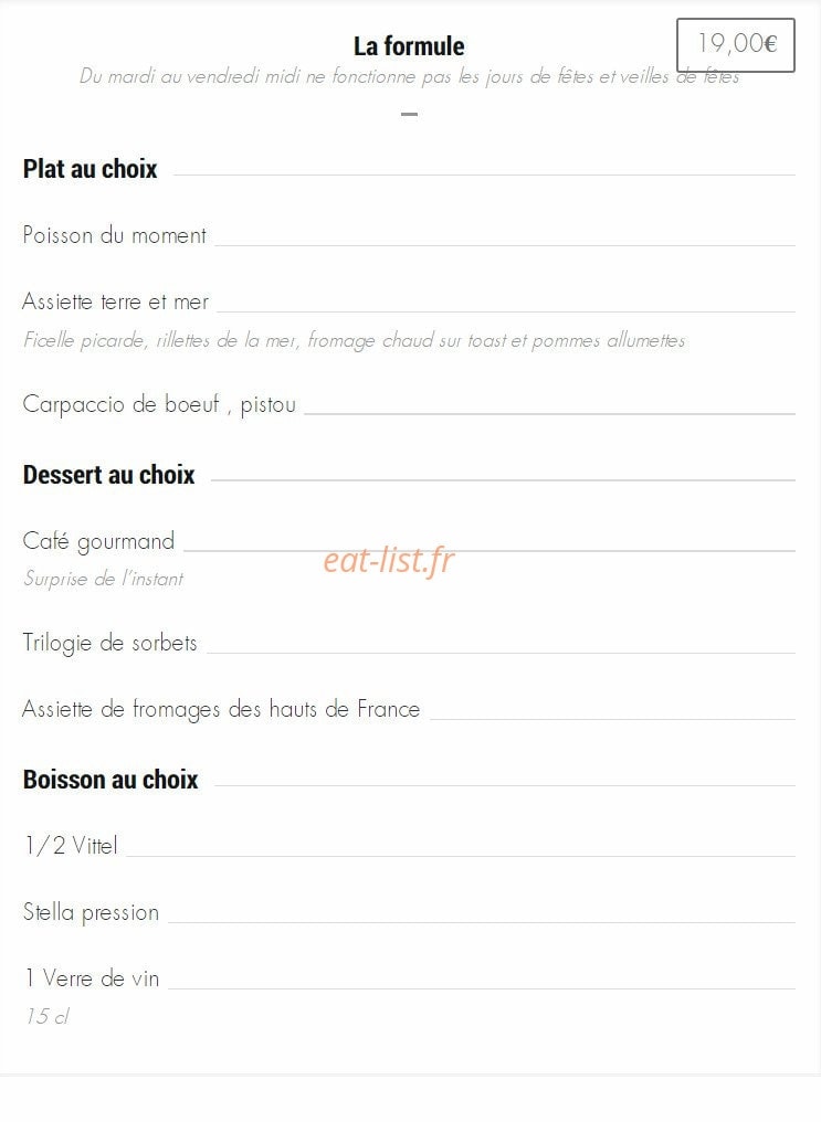 Le Roye Gourmet — carte page 3