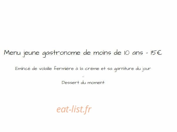 Le Saisonnier — carte page 5