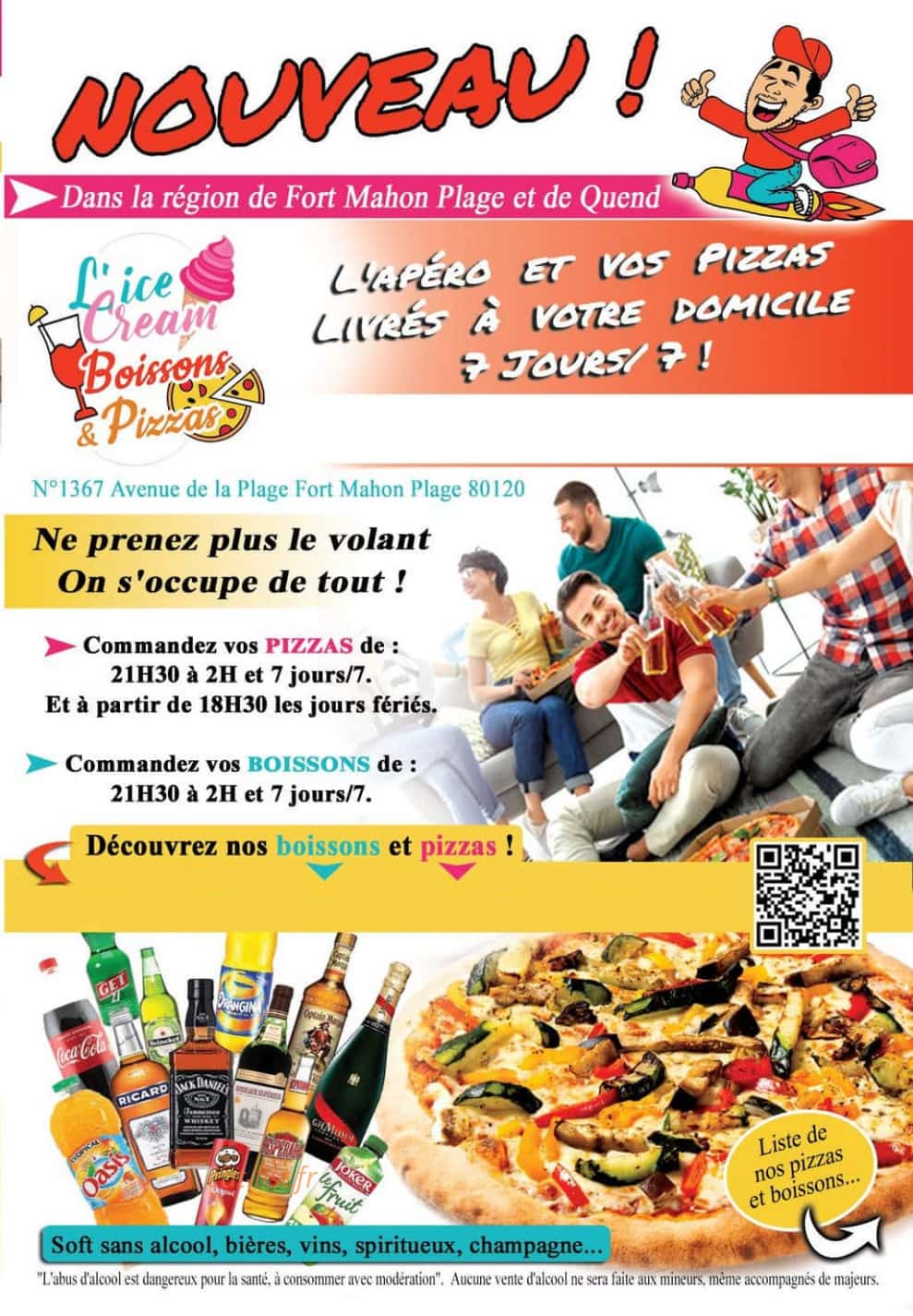 L'ice Cream — carte page 1