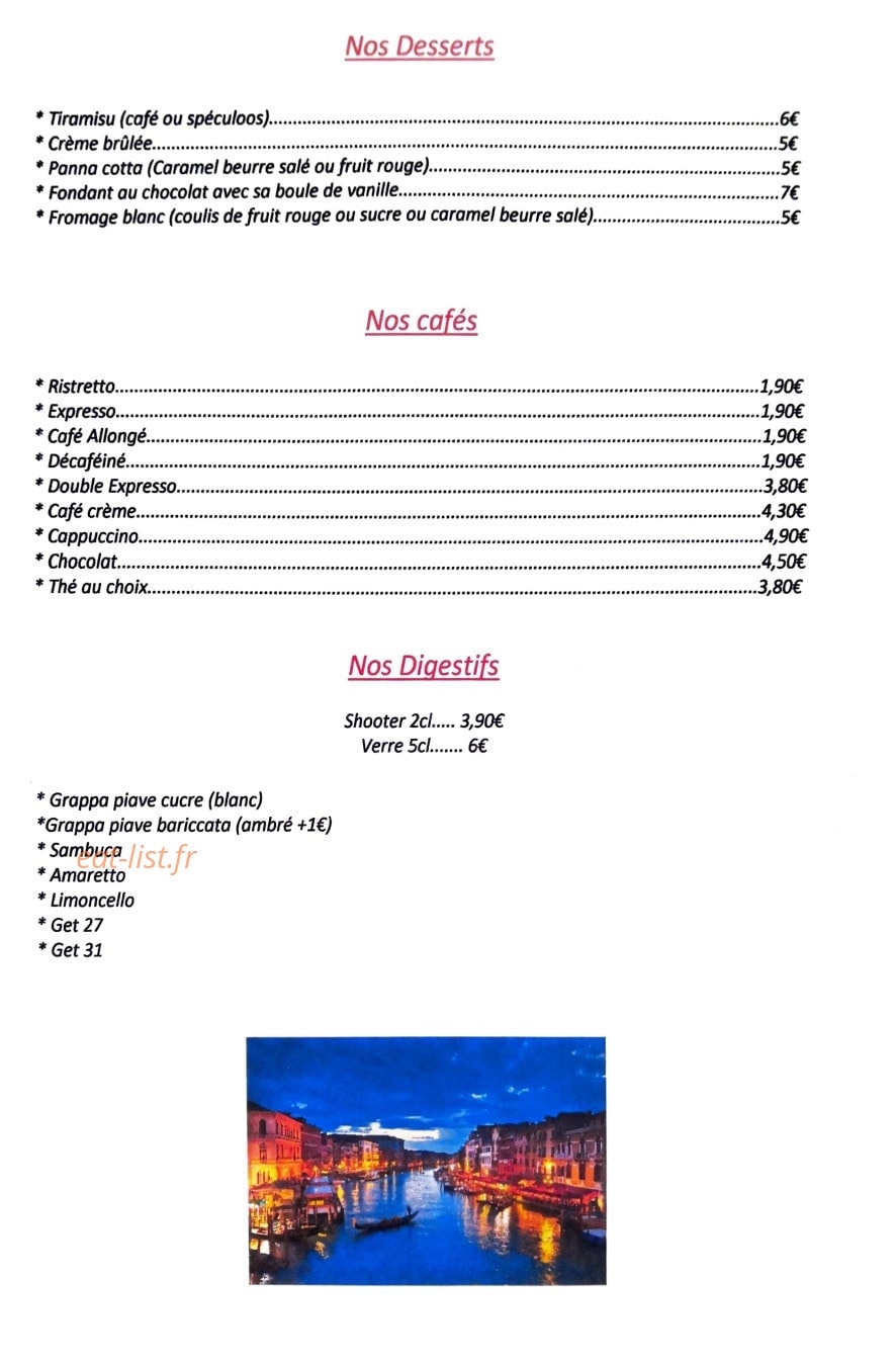 La Petite Italie — carte page 4
