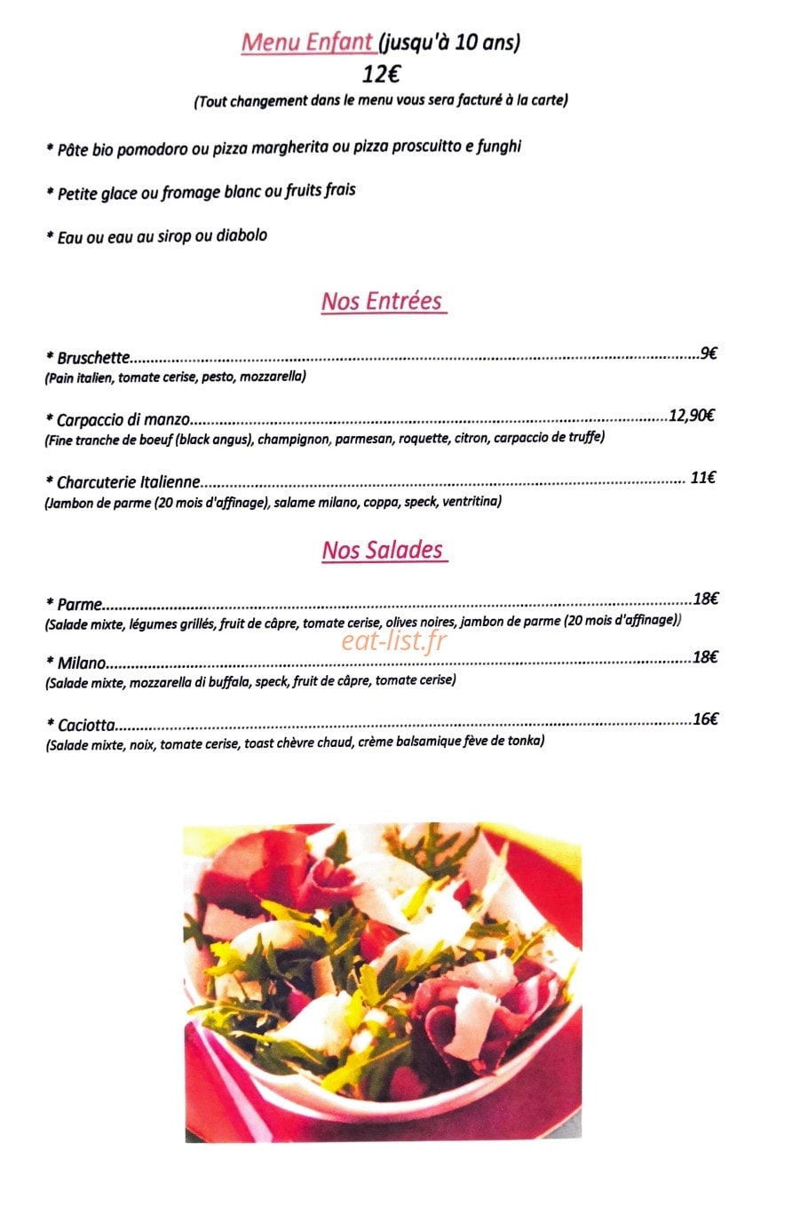 La Petite Italie — carte page 1