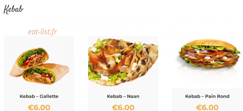 Albi Royal Food — carte page 6