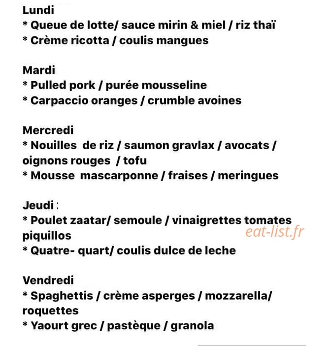 Amapola Kitchen & Coffee — carte page 1