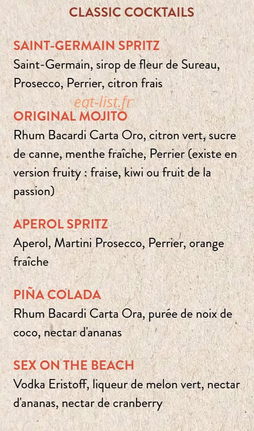 Au Bureau — carte page 17
