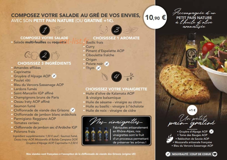 Basilic & Co — carte page 5
