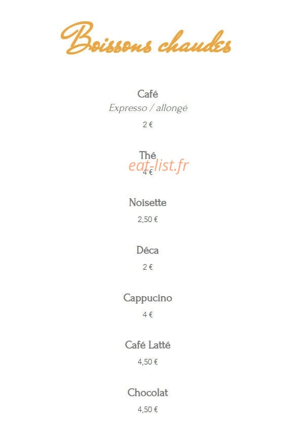 Brasserie Entrenous — carte page 15