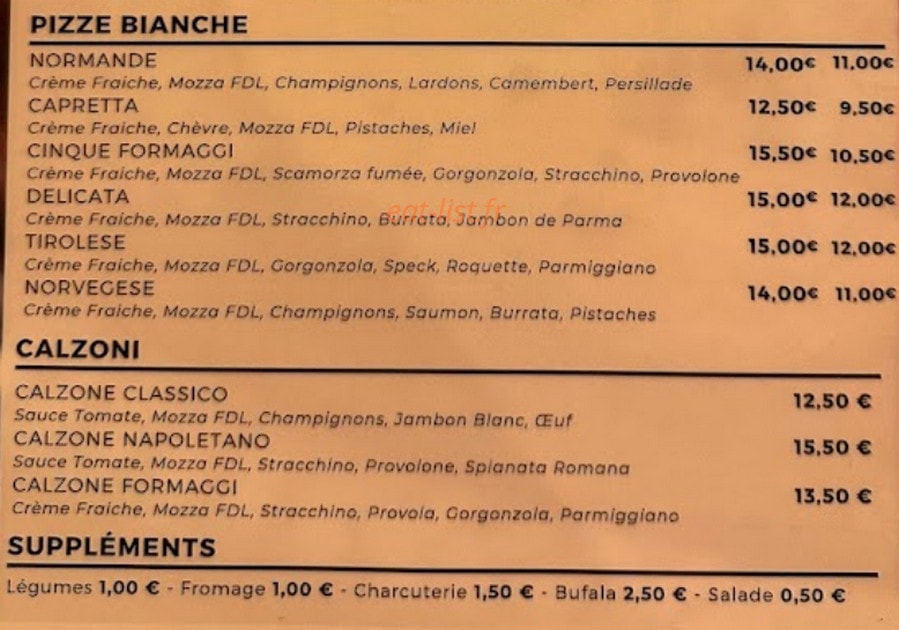 Chez antonio — carte page 2