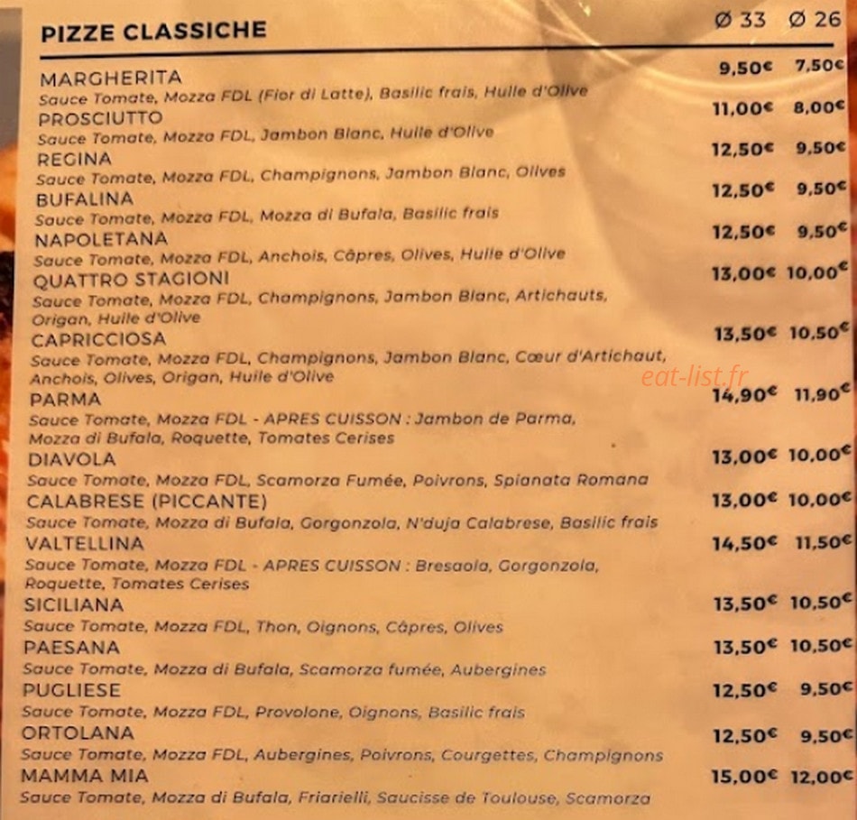 Chez antonio — carte page 1
