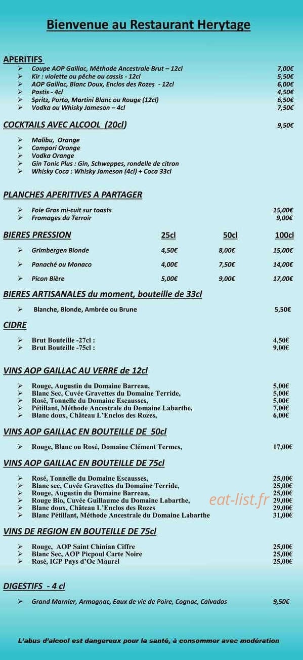Herytage — carte page 6