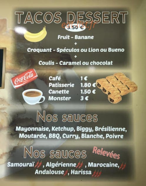 Kebab La Pause — carte page 4