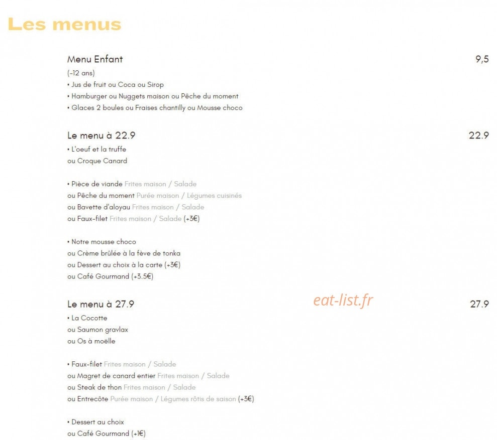 La Côte & l'Arête — carte page 2