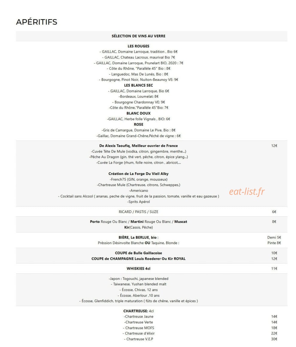 La Forge — carte page 4