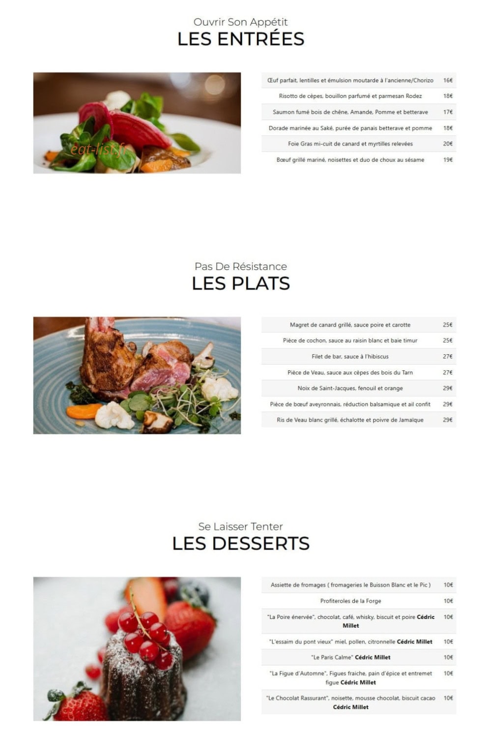 La Forge — carte page 3