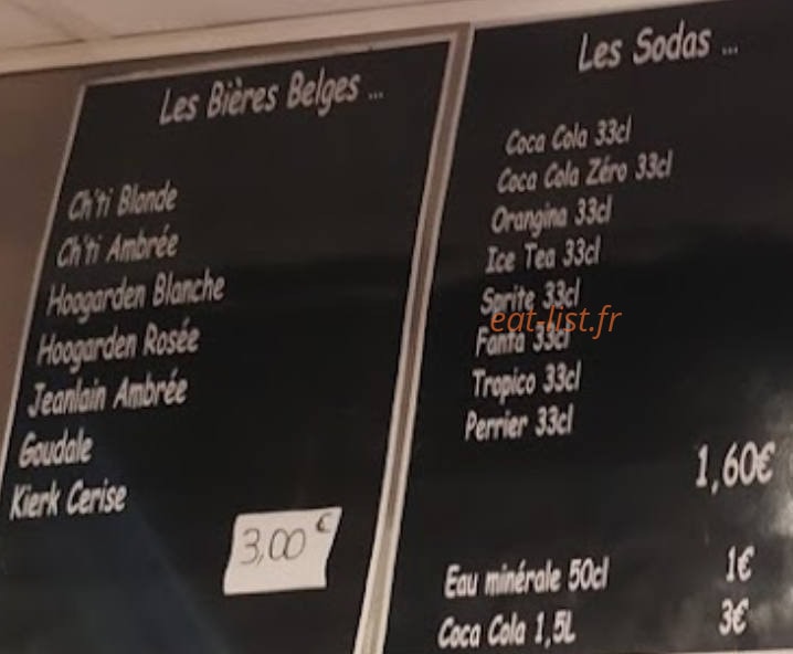 La Friterie — carte page 6