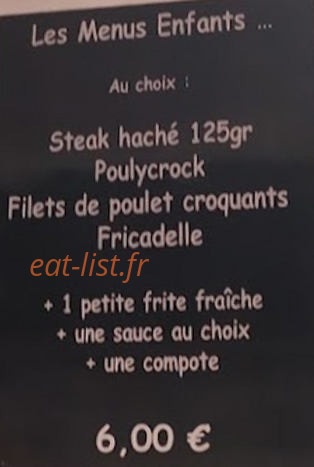 La Friterie — carte page 5