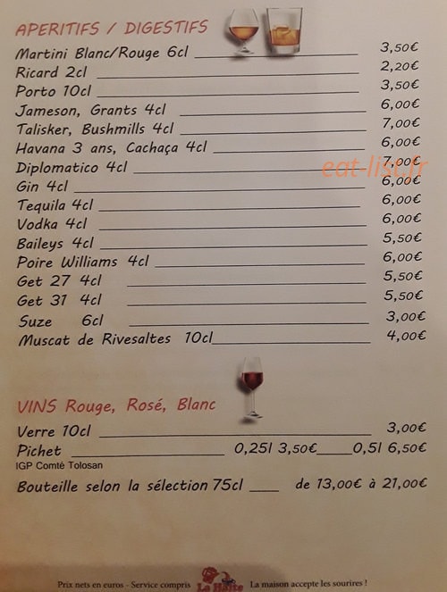 La Halte — carte page 9