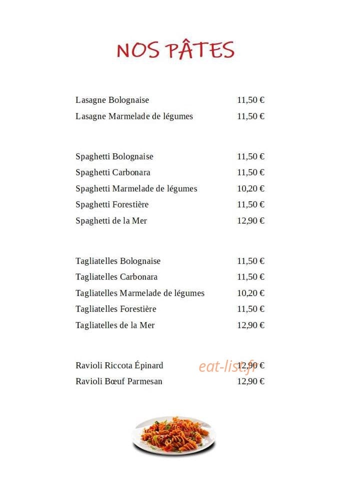 La Piccola — carte page 4
